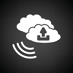 Image showing Cloud connection icon