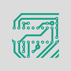 Image showing Circuit board icon