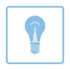 Image showing Electric bulb icon