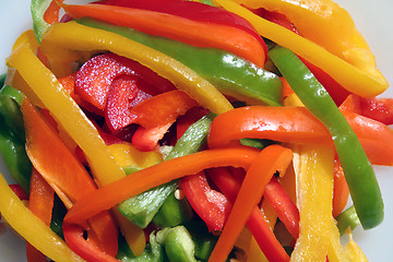 Image showing pepper's slices