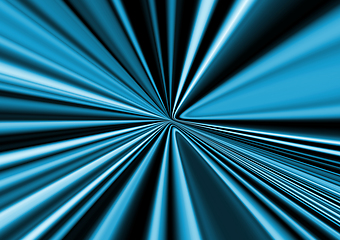 Image showing Bright blue background with abstract pattern