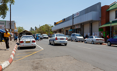 Image showing Street in Francis Town, Botswana