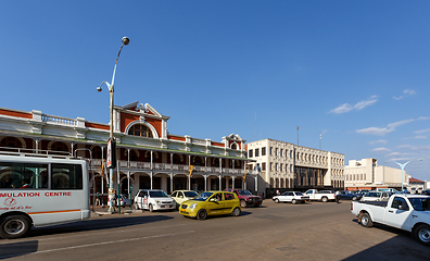 Image showing Street in Bulawayo City, Zimbabwe