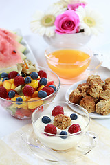 Image showing Healthy breakfast 