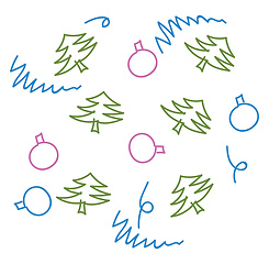 Image showing Drawing for Christmas 
