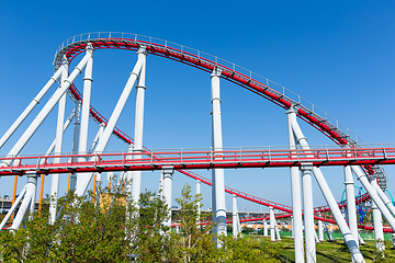 Image showing Roller coaster