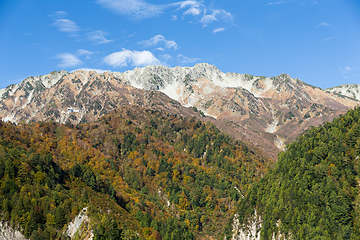 Image showing Mountain on tateyama in Japan