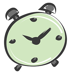 Image showing Alarm clock vector or color illustration