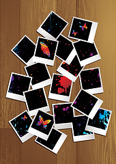 Image showing polaroid puzzle nature