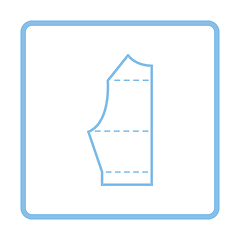 Image showing Sewing pattern icon