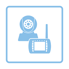 Image showing Baby monitor icon