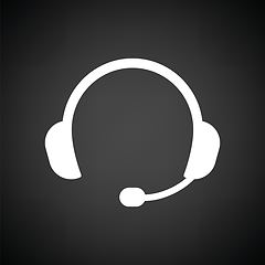 Image showing Headset icon