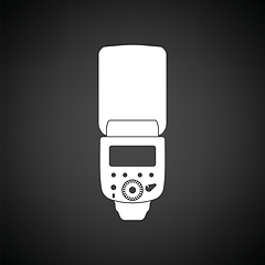 Image showing Icon of portable photo flash