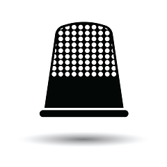 Image showing Tailor thimble icon