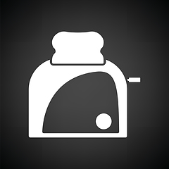 Image showing Kitchen toaster icon