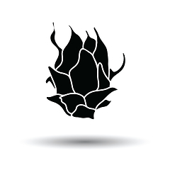 Image showing Dragon fruit icon