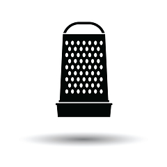 Image showing Kitchen grater icon