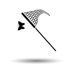 Image showing Butterfly net  icon