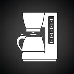 Image showing Kitchen coffee machine icon