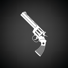 Image showing Revolver gun icon