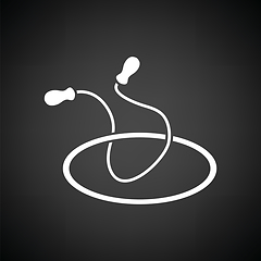 Image showing Jump rope and hoop icon