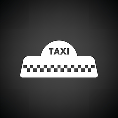 Image showing Taxi roof icon