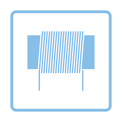 Image showing Inductor coil icon