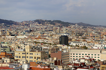 Image showing Beautiful view of Barcelona, Catalonia, Spain