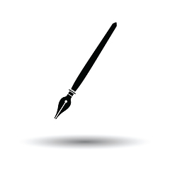 Image showing Fountain pen icon