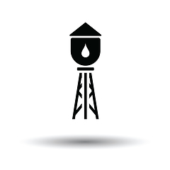 Image showing Water tower icon