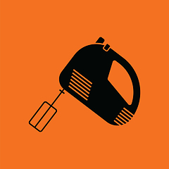 Image showing Kitchen hand mixer icon