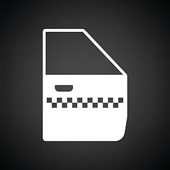 Image showing Taxi side door icon