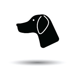 Image showing Hunting dog had  icon