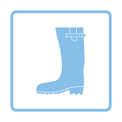 Image showing Rubber boot icon