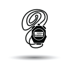 Image showing Coach stopwatch  icon