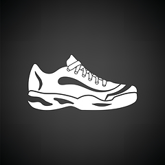 Image showing Tennis sneaker icon