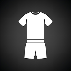 Image showing Fitness uniform  icon