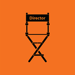 Image showing Director chair icon