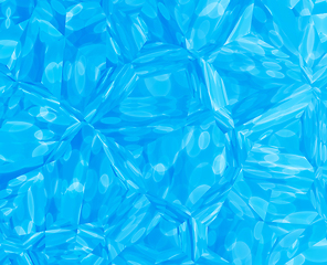 Image showing Blue bright abstract pattern