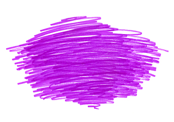 Image showing Abstract bright lilac touches texture on white