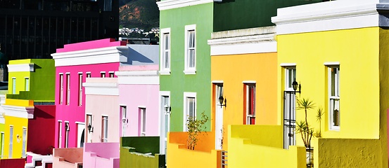 Image showing  colorful Bo-Kaap 