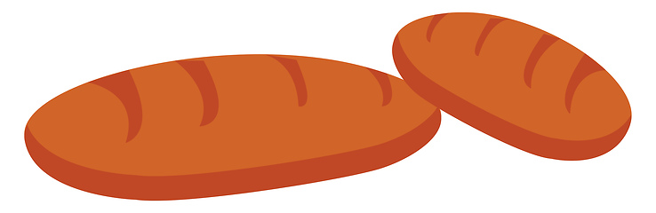 Image showing Freshly baked breads vector illustration 