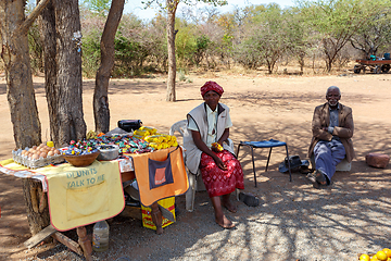 Image showing Street in Francis Town, Botswana