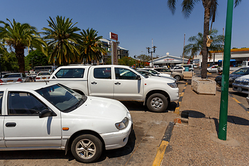 Image showing Street in Francis Town, Botswana