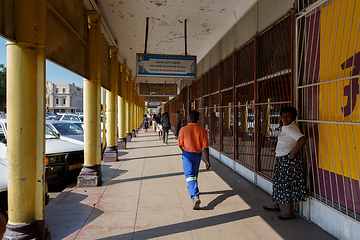 Image showing Street in Bulawayo City, Zimbabwe