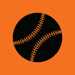 Image showing Baseball ball icon