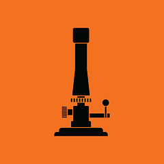 Image showing Icon of chemistry burner