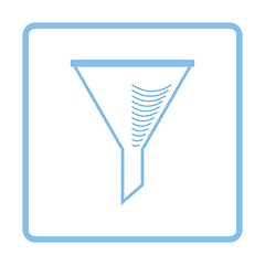 Image showing Icon of chemistry filler cone