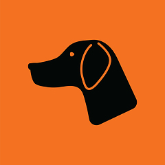 Image showing Hunting dog had  icon