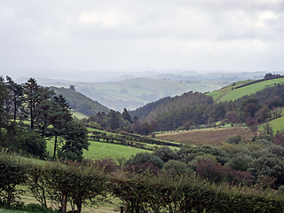 Image showing View of Mid Wales